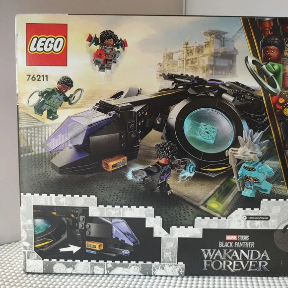 Lego Wakanda Forever 76211 Shuri's Sunbird Marvel Studios Black Panther - Picture 3 of 3